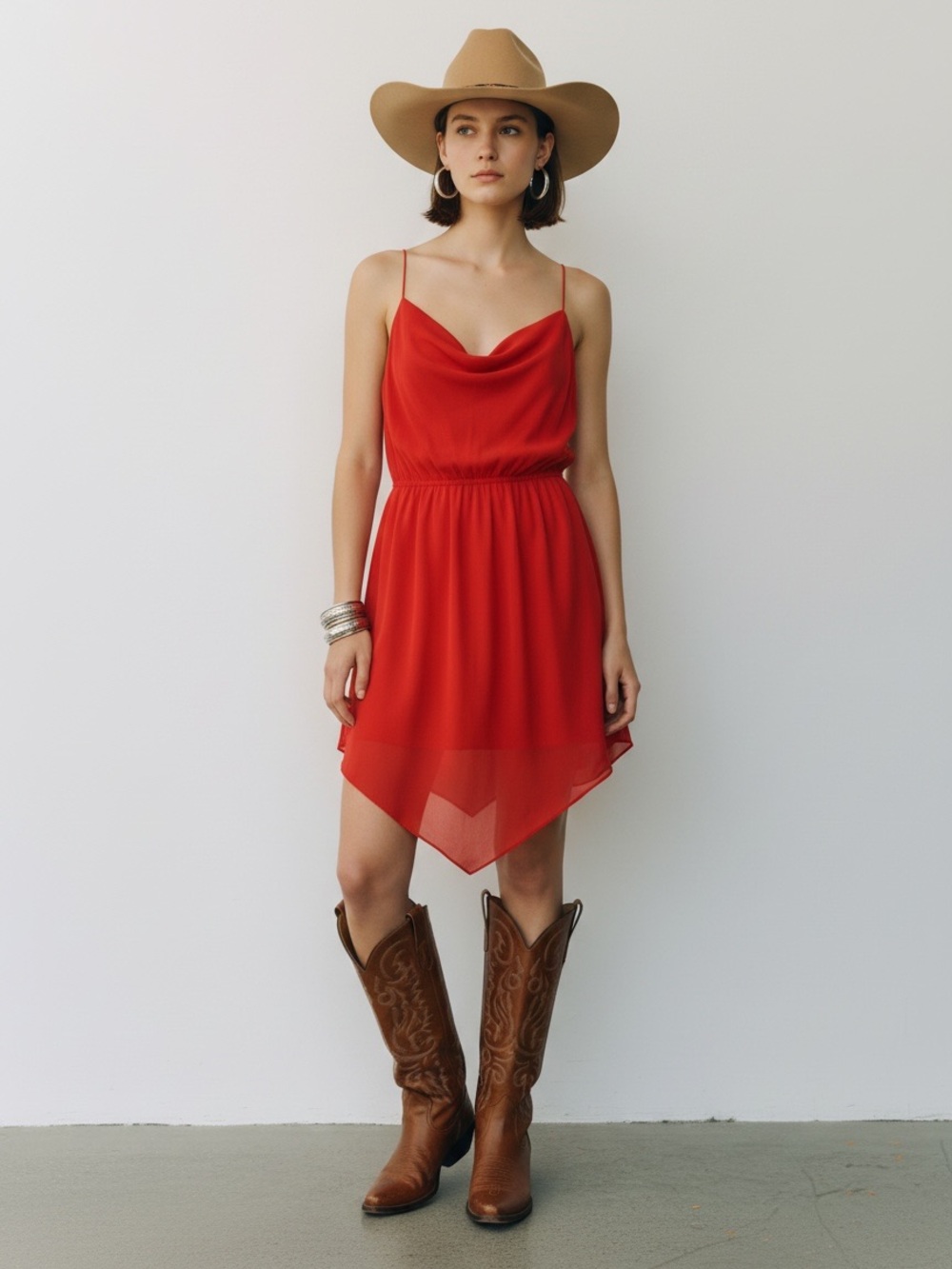 Soprano Elegant Sheer Layered Sleeveless Dress Size S